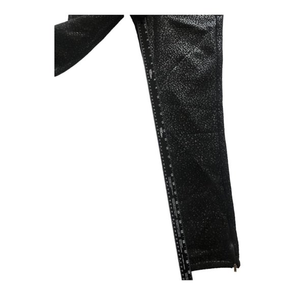 HYFVE Animal Print Skinny Leg Women's Pants Black Silver Size Large - Picture 7 of 10
